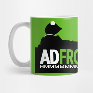 Ad Frogs -- a Mad Men parody Mug